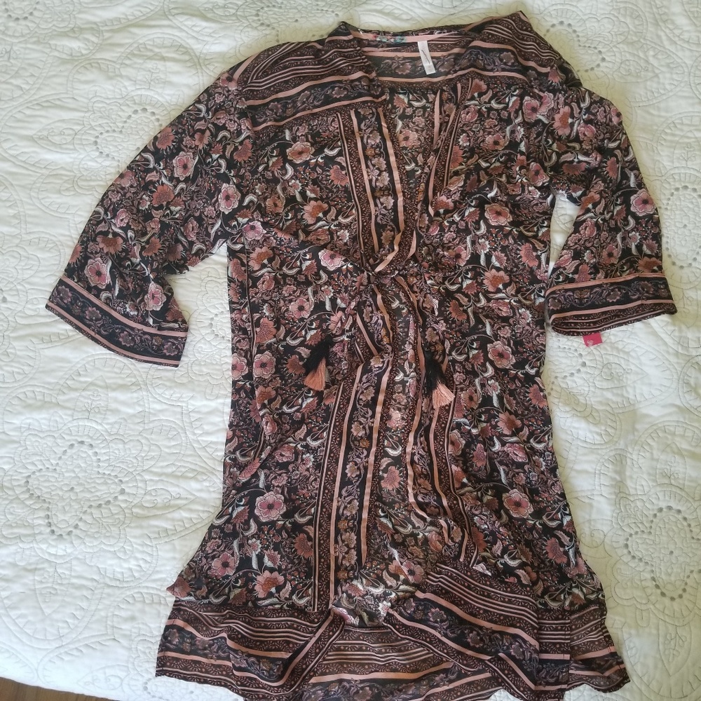 Xhilaration Sheer Kimono Flowy Cover